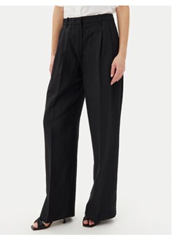 Tommy Hilfiger Spodnie materiałowe WW0WW45460 Czarny Relaxed Fit ze sklepu MODIVO w kategorii Spodnie damskie - zdjęcie 180401835