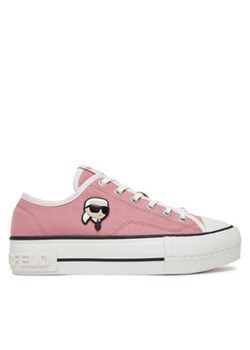 KARL LAGERFELD Trampki KL60424 Różowy ze sklepu MODIVO w kategorii Trampki damskie - zdjęcie 180401838