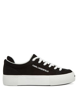 Sneakersy KARL LAGERFELD KL50722 Czarny ze sklepu eobuwie.pl w kategorii Buty sportowe męskie - zdjęcie 180402937