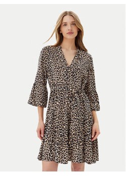 Vero Moda Sukienka codzienna Melba 10329936 Brązowy Loose Fit ze sklepu MODIVO w kategorii Sukienki - zdjęcie 180403407