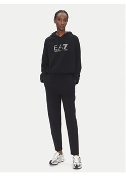 EA7 Emporio Armani Dres 7W000122 AF12502 UC001 Czarny Regular Fit ze sklepu MODIVO w kategorii Dresy damskie - zdjęcie 180403465