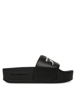 KARL LAGERFELD Klapki Kondo Maxi KL80872 Czarny ze sklepu MODIVO w kategorii Klapki damskie - zdjęcie 180403488