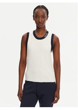 Liu Jo Sport Sweter TA5092 MS022 Biały Regular Fit ze sklepu MODIVO w kategorii Swetry damskie - zdjęcie 180403546