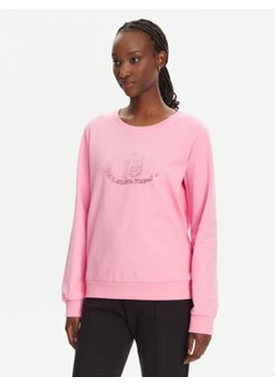 Liu Jo Sport Bluza TA5168 FS090 Różowy Regular Fit ze sklepu MODIVO w kategorii Bluzy damskie - zdjęcie 180403625