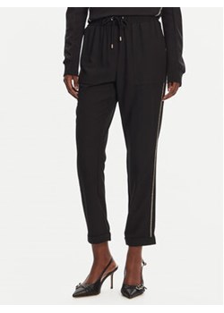 Liu Jo Sport Spodnie materiałowe TA5140 TS423 Czarny Regular Fit ze sklepu MODIVO w kategorii Spodnie damskie - zdjęcie 180403648