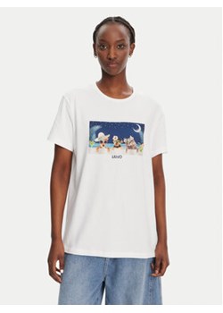 Liu Jo T-Shirt WA5260 JS003 M9445 Biały Regular Fit ze sklepu MODIVO w kategorii Bluzki damskie - zdjęcie 180403955