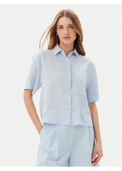 Tommy Hilfiger Koszula WW0WW44720 Błękitny Relaxed Fit ze sklepu MODIVO w kategorii Koszule damskie - zdjęcie 180403967