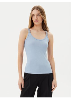 Morgan Top 251-DIDOA Błękitny Slim Fit ze sklepu MODIVO w kategorii Bluzki damskie - zdjęcie 180404027