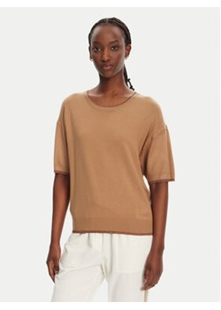 Liu Jo Sweter WA5383 MS49I Brązowy Regular Fit ze sklepu MODIVO w kategorii Swetry damskie - zdjęcie 180404495
