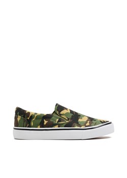 Cropp - Trampki ze wzorem moro - wielobarwny ze sklepu Cropp w kategorii Trampki damskie - zdjęcie 180404665