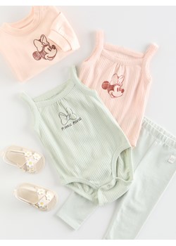 Reserved - Body Minnie Mouse 2 pack - pastelowy róż ze sklepu Reserved w kategorii Odzież dla niemowląt - zdjęcie 180405549
