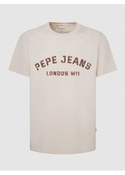 Pepe Jeans Koszulka &quot;Aldridge&quot; w kolorze kremowym ze sklepu Limango Polska w kategorii T-shirty męskie - zdjęcie 180406516