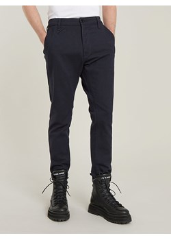 G-Star Spodnie chino - Slim fit - w kolorze granatowym ze sklepu Limango Polska w kategorii Spodnie męskie - zdjęcie 180407027