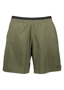 Reebok Szorty sportowe &quot;Strength +&quot; w kolorze khaki ze sklepu Limango Polska w kategorii Spodenki męskie - zdjęcie 180407089