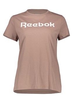 Reebok Koszulka w kolorze jasnobrązowym ze sklepu Limango Polska w kategorii Bluzki damskie - zdjęcie 180407116