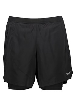 Reebok Szorty w kolorze czarnym do biegania ze sklepu Limango Polska w kategorii Spodenki męskie - zdjęcie 180407185