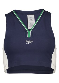 Reebok Top w kolorze granatowym ze sklepu Limango Polska w kategorii Bluzki damskie - zdjęcie 180407227