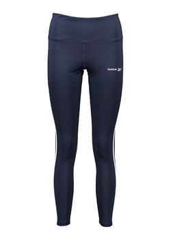 Reebok Legginsy sportowe &quot;Poly&quot; w kolorze granatowym ze sklepu Limango Polska w kategorii Spodnie damskie - zdjęcie 180407229