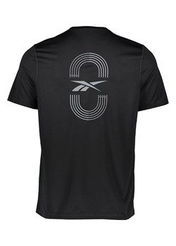 Reebok Koszulka &quot;GFX&quot; w kolorze czarnym do biegania ze sklepu Limango Polska w kategorii T-shirty męskie - zdjęcie 180407275