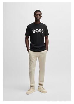 Hugo Boss Koszulka w kolorze czarnym ze sklepu Limango Polska w kategorii T-shirty męskie - zdjęcie 180407718