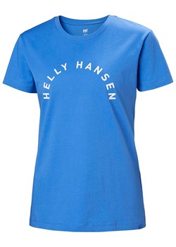 Helly Hansen Koszulka funkcyjna &quot;F2F Cotton Tee 2.0&quot; w kolorze niebieskim ze sklepu Limango Polska w kategorii Bluzki damskie - zdjęcie 180407946