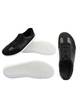 Barefoot skórzane minimalistyczne półbuty męskie czarne Wasak 0742 ze sklepu ulubioneobuwie w kategorii Półbuty męskie - zdjęcie 180410966