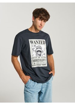 Sinsay - Koszulka One Piece - green spruce ze sklepu Sinsay w kategorii T-shirty męskie - zdjęcie 180413626