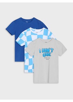 Sinsay - Koszulki 3 pack - wielobarwny ze sklepu Sinsay w kategorii T-shirty chłopięce - zdjęcie 180413739
