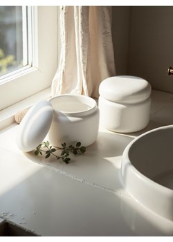 Sinsay - Pojemniki do przechowywania 2 pack - biały ze sklepu Sinsay w kategorii Pojemniki kuchenne - zdjęcie 180413888