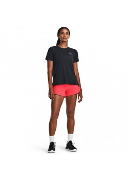 Damskie spodenki treningowe Under Armour Flex Woven 2-in-1 Short - łososiowe ze sklepu Sportstylestory.com w kategorii Szorty - zdjęcie 180416506