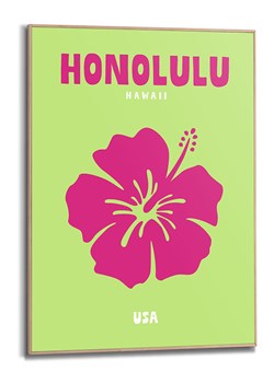 Orangewallz Druk artystyczny &quot;Destination Honolulu&quot; w ramce - 50 x 70 cm ze sklepu Limango Polska w kategorii Obrazy - zdjęcie 180417106