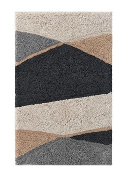 Ellos Home Dywanik łazienkowy "Wave" w kolorze beżowo-szarym ze sklepu Limango Polska w kategorii Akcesoria łazienkowe - zdjęcie 180417279