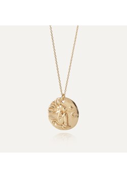 Srebrny naszyjnik znak zodiaku - panna w złotym pokryciu ze sklepu GIORRE w kategorii Naszyjniki - zdjęcie 180417398