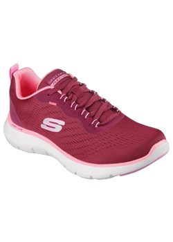 Buty Skechers Flex Appeal 5.0 150201-BURG czerwone ze sklepu ButyModne.pl w kategorii Buty sportowe damskie - zdjęcie 180418128
