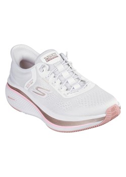 Buty Skechers Slip-ins Go Run Elevate 2.0 - Banyan 129006-WPK białe ze sklepu ButyModne.pl w kategorii Buty sportowe damskie - zdjęcie 180418138