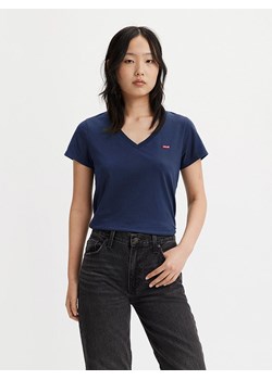 Levi&apos;s Koszulka w kolorze granatowym ze sklepu Limango Polska w kategorii Bluzki damskie - zdjęcie 180418569