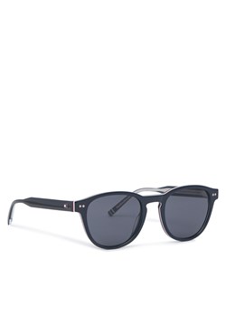 Okulary przeciwsłoneczne Tommy Hilfiger 2186/S 207941 Niebieski ze sklepu eobuwie.pl w kategorii Okulary przeciwsłoneczne męskie - zdjęcie 180418979