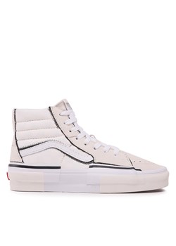 Tenisówki Vans Sk8-Hi Reconst VN0005UKQJM1 Écru ze sklepu eobuwie.pl w kategorii Trampki męskie - zdjęcie 180419018