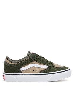 Tenisówki Vans Rowley Classic VN000SFB50K1 Zielony ze sklepu eobuwie.pl w kategorii Trampki dziecięce - zdjęcie 180419135