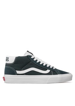 Tenisówki Vans Mid Skool 37 VN0A3TKF6921 Zielony ze sklepu eobuwie.pl w kategorii Trampki damskie - zdjęcie 180419136