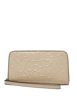 Duży Portfel Damski Armani Exchange 948451 CC793 U1092 Beżowy ze sklepu eobuwie.pl w kategorii Portfele damskie - zdjęcie 180419145