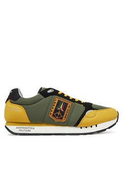 Sneakersy Aeronautica Militare 251SC292CT3331 Zielony ze sklepu eobuwie.pl w kategorii Buty sportowe męskie - zdjęcie 180419388