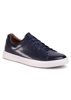 Sneakersy Clarks Un Costa Lace 261485577 Granatowy ze sklepu eobuwie.pl w kategorii Trampki męskie - zdjęcie 180419428
