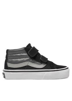Tenisówki Vans Sk8-Mid Reissue V VN000CZ5N421 Czarny ze sklepu eobuwie.pl w kategorii Trampki dziecięce - zdjęcie 180419528