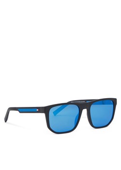 Okulary przeciwsłoneczne Tommy Hilfiger 2200/S 207893 Czarny ze sklepu eobuwie.pl w kategorii Okulary przeciwsłoneczne męskie - zdjęcie 180419555