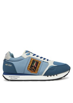 Sneakersy Aeronautica Militare 251SC292CT3331 Niebieski ze sklepu eobuwie.pl w kategorii Buty sportowe męskie - zdjęcie 180419588