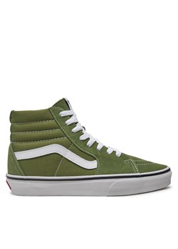 Tenisówki Vans SK8 Hi VN000CMXCIB1 Zielony ze sklepu eobuwie.pl w kategorii Trampki męskie - zdjęcie 180419618