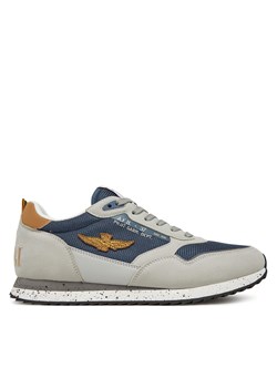 Sneakersy Aeronautica Militare 251SC288CT3545 Szary ze sklepu eobuwie.pl w kategorii Buty sportowe męskie - zdjęcie 180419629