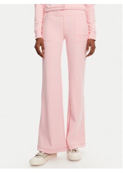 Juicy Couture Spodnie dresowe Active JCSML125403 Różowy Flared Leg ze sklepu MODIVO w kategorii Spodnie damskie - zdjęcie 180420099