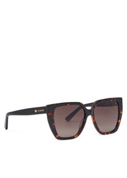 LOVE MOSCHINO Okulary przeciwsłoneczne MOL088/S 207838 Brązowy ze sklepu MODIVO w kategorii Okulary przeciwsłoneczne damskie - zdjęcie 180420697